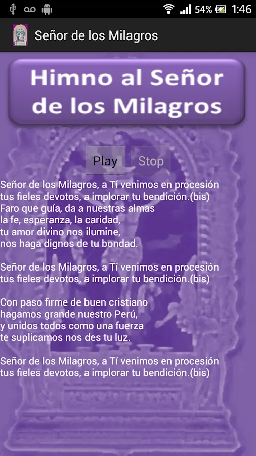 Señor de los Milagros - Android Apps on Google Play