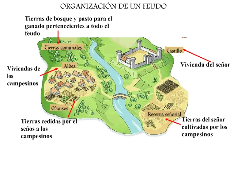 El señorío feudal. Las tierras del señor feudal, el… | by Gonzalo  Darrigrand | Medium