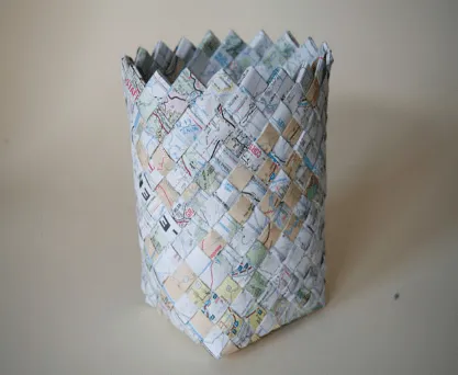 SENSITIVIDAD: CESTERIA PERIODICO