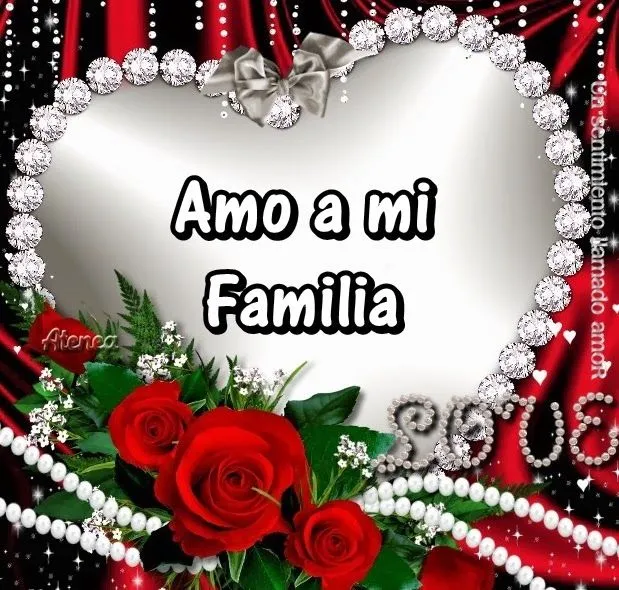 Un sentimiento llamado amoR : AMO A MI FAMILIA!!