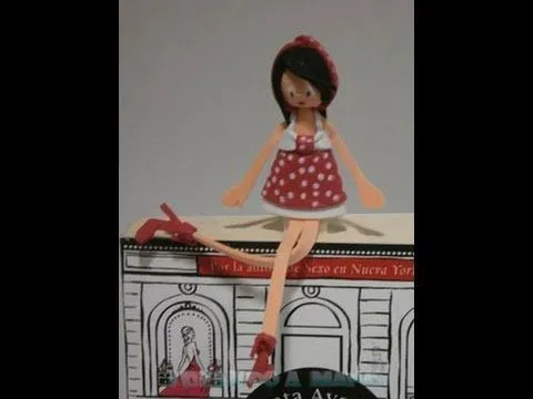 Separador de libros fofuchas estilo pin up - YouTube