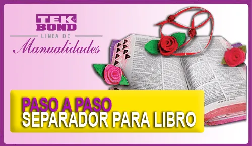 Separador de libros rosita - Todo en GOMA EVA