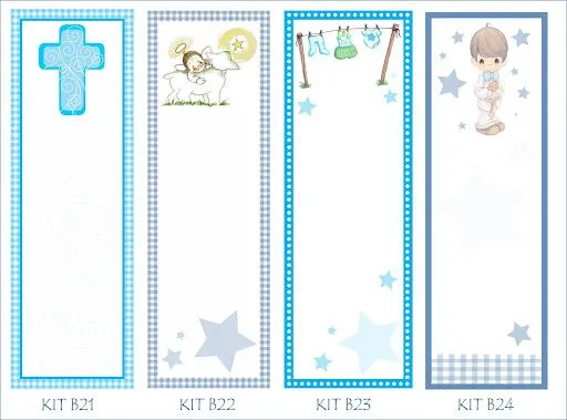 Separadores de bautizo para editar - Imagui