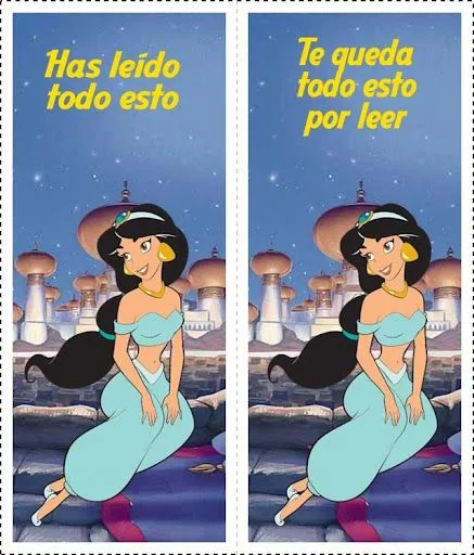 SEPARADORES Y MARCA PAGINAS PARA LIBROS DISNEY