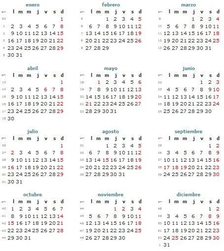 Calendarios 2015 Chile | Search Results | New Calendar Template