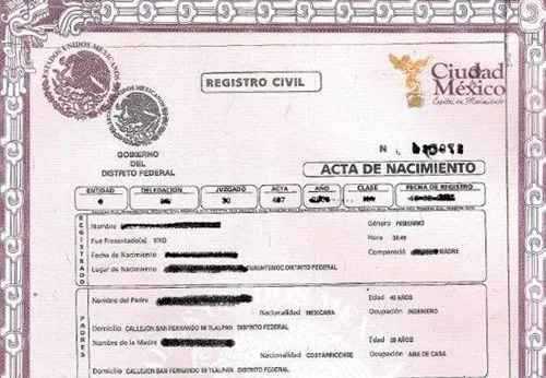 SERÁ GRATUITA LA PRIMERA COPIA CERTIFICADA DE ACTA DE NACIMIENTO ...