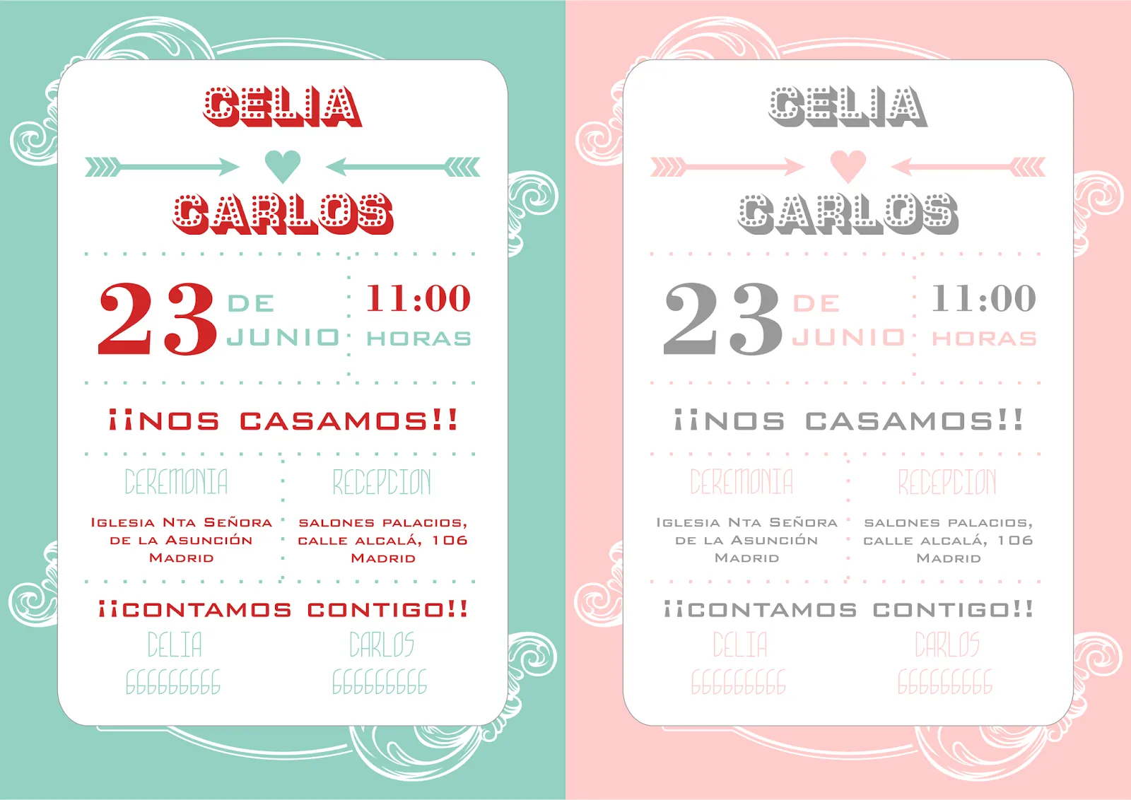 Servicios de Diseño Gráfico: Bodas