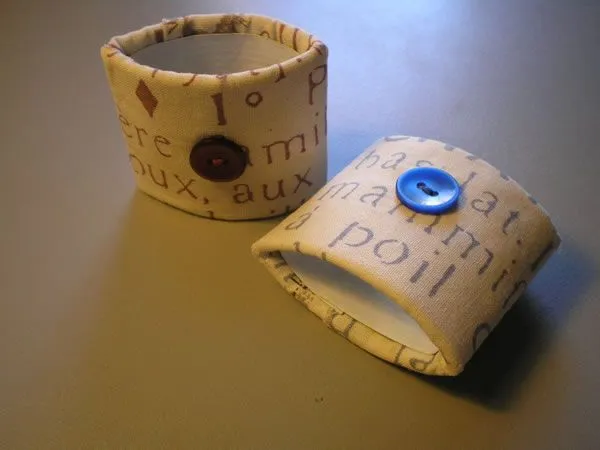 Servilleteros fáciles con tubos de cartón - Guía de MANUALIDADES