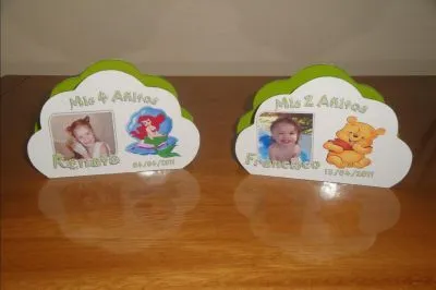  ... Souvenirs Personalizados - Servilleteros de whinnie pooh y la sirenita