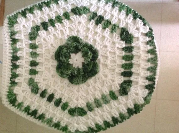 Set para el baño tejido a mano crochet por Artcrochetdiaz, $35.00 ...