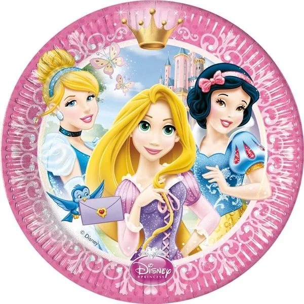 Set de platos grandes Disney Princesas Luxury: comprar online