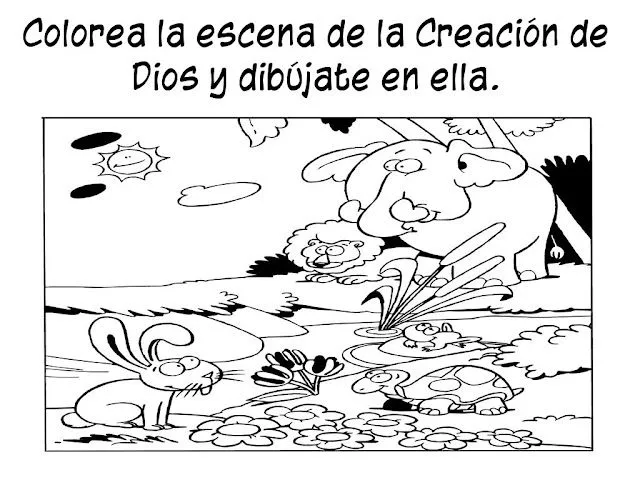 SGBlogosfera. Amigos de Jesús: ACTIVIDADES SOBRE LA CREACIÓN