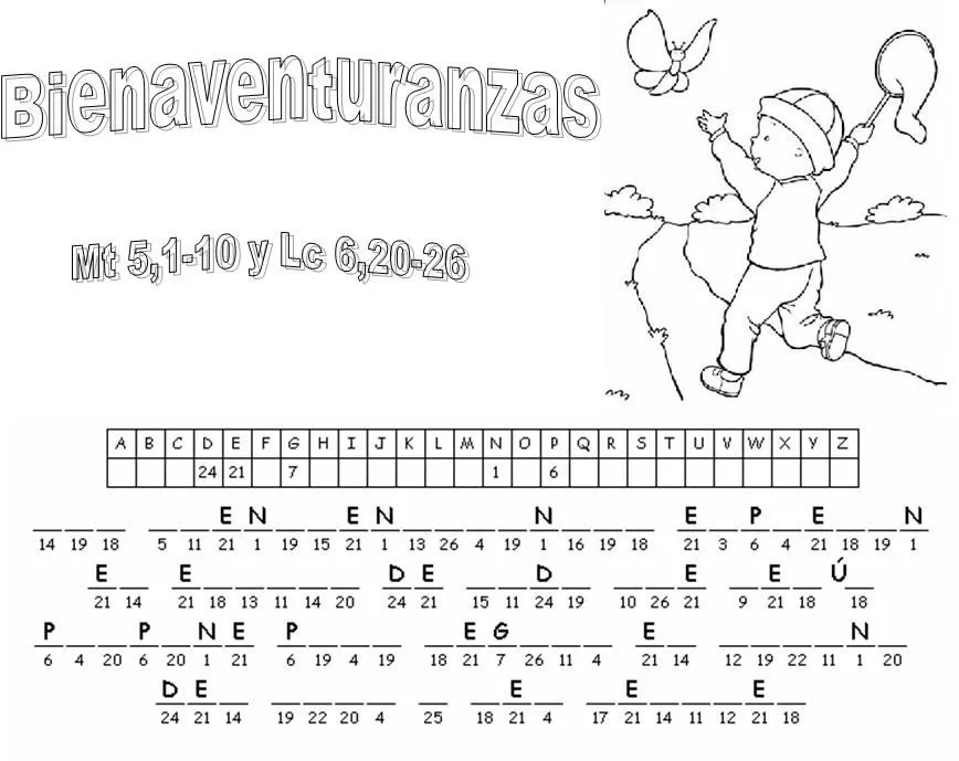 SGBlogosfera. Amigos de Jesús: TRABAJAMOS LAS BIENAVENTURANZAS
