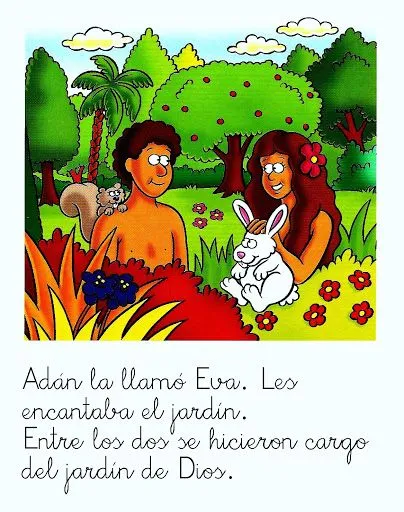 SGBlogosfera. Amigos de Jesús: HISTORIA DE ADÁN Y EVA