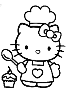 SGBlogosfera. María José Argüeso: HELLO KITTY PARA COLOREAR