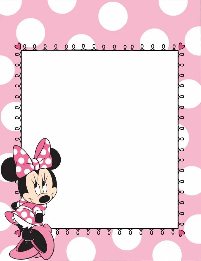 Bordes Minnie Mouse - Imagui