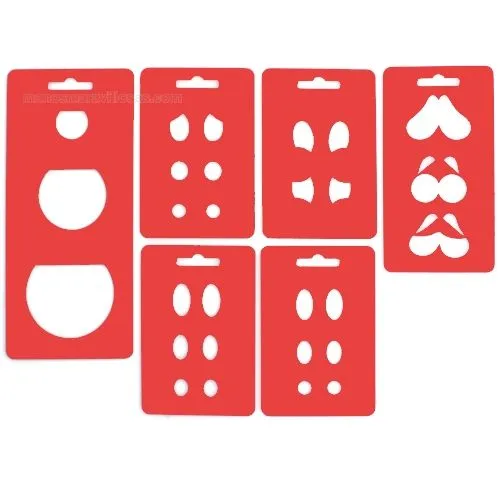 6 шаблоны трафарету глаза и рты fofuchas | fofucha | Pinterest