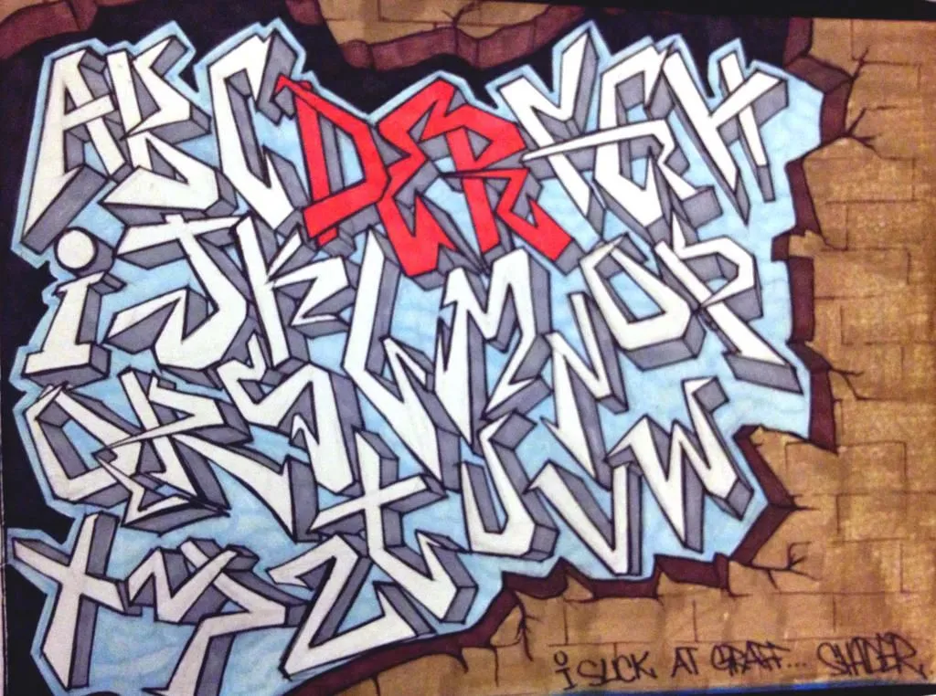 SHADER GRAFF ALPHABET by Shaader on DeviantArt