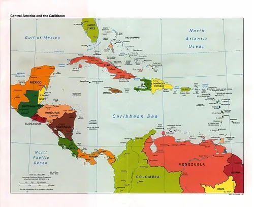 Shams blog: mapa de centroamerica