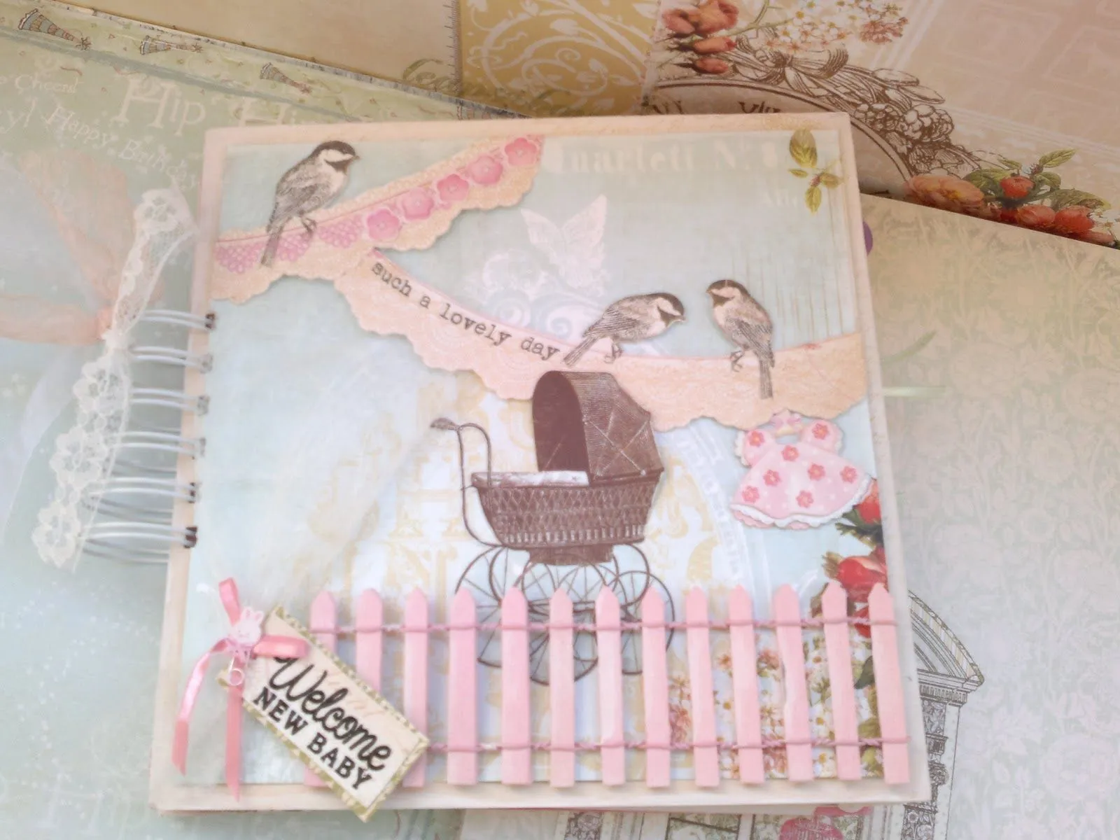 Sharonscrap: LIBRO DE FIRMAS BABY SHOWER