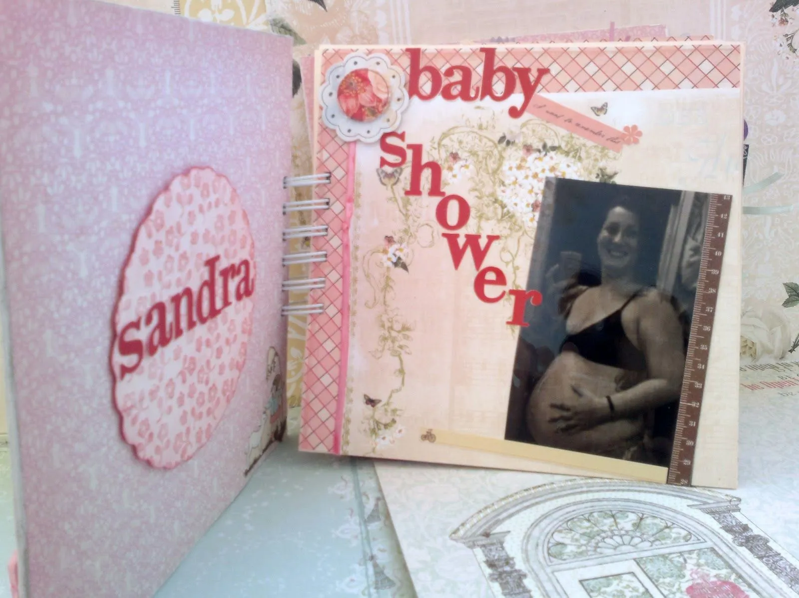 Sharonscrap: LIBRO DE FIRMAS BABY SHOWER