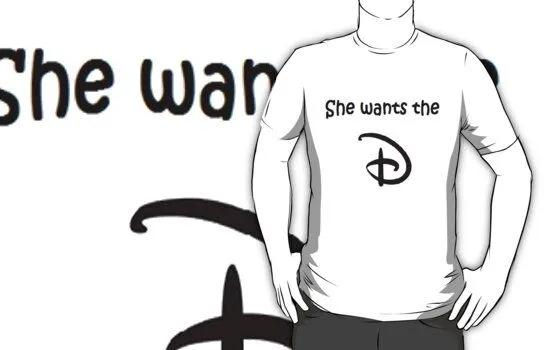 She Wants the D (Disney)" T-Shirts & Hoodies by TOH5 | Redbubble