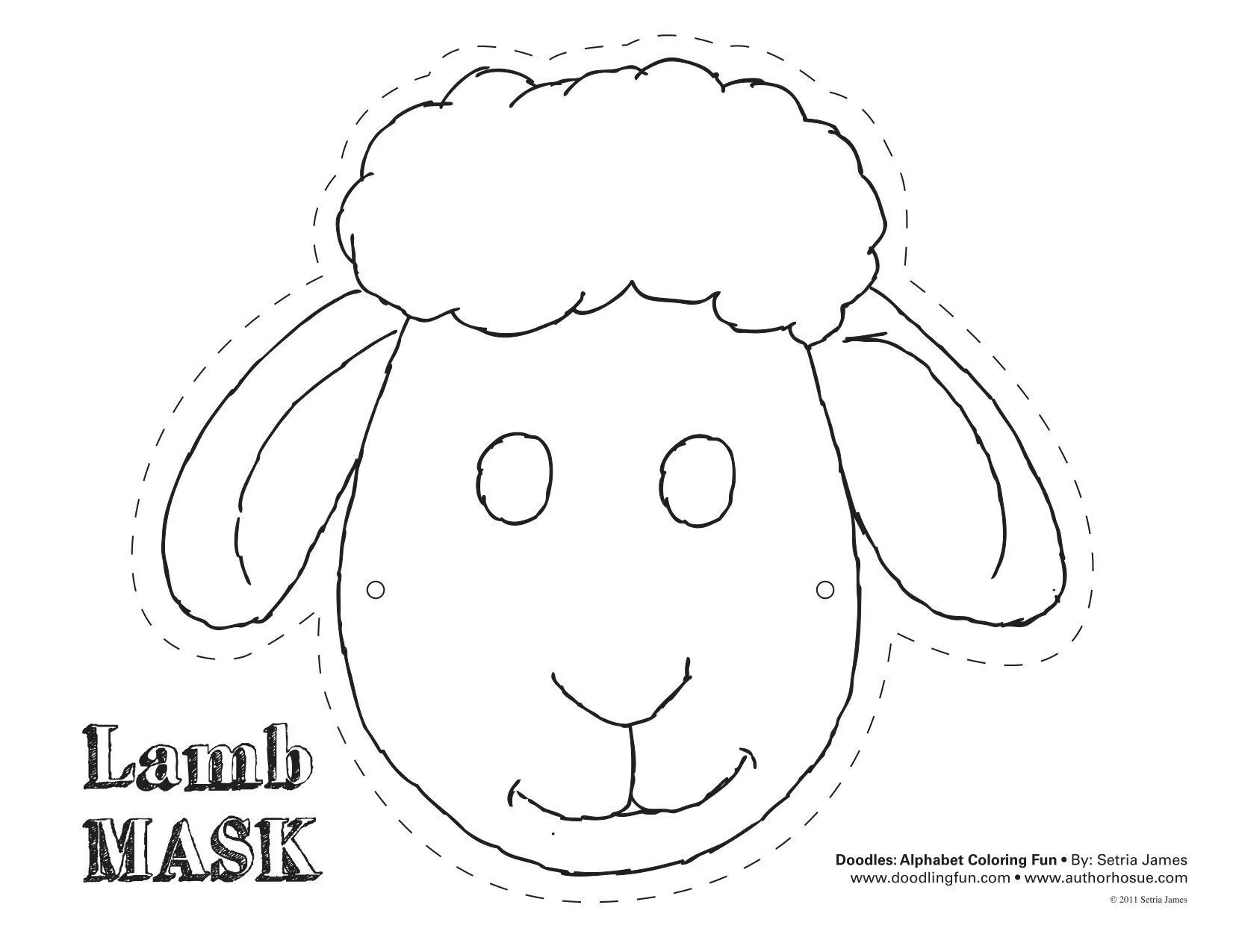 نتيجة بحث الصور عن ‪sheep puppets pattern‬‏ | Sheep mask, Sheep face,  Animal masks