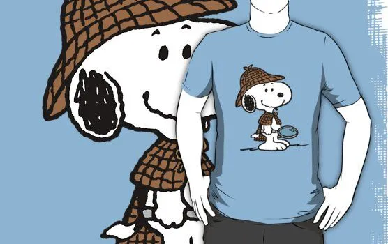 Sherlock Snoopy" T-Shirts & Hoodies by RedbubblePro | Redbubble