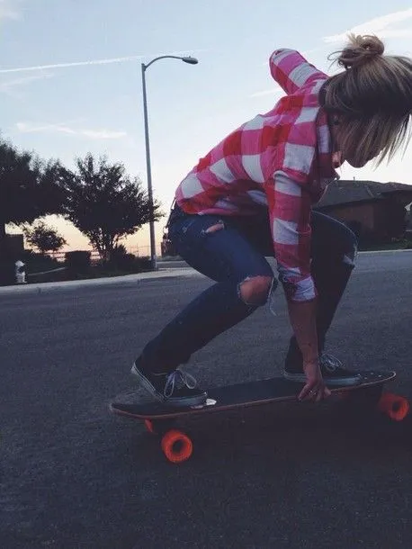 Shirt: swag, yolo, skateboard, skater girl - Wheretoget