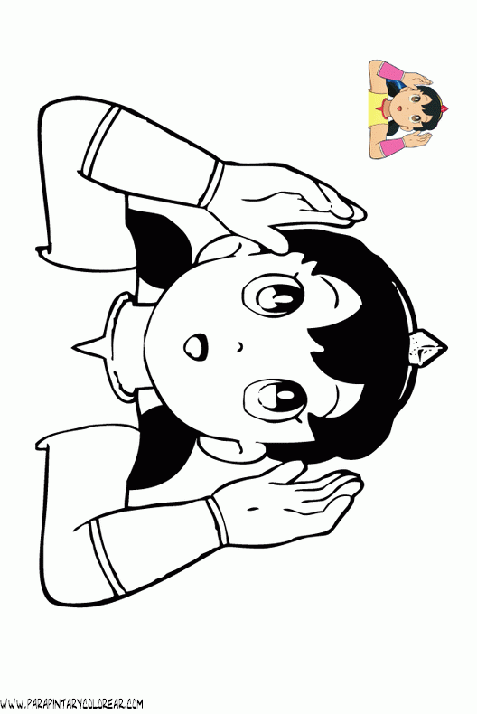 Shizuka para colorear - Imagui