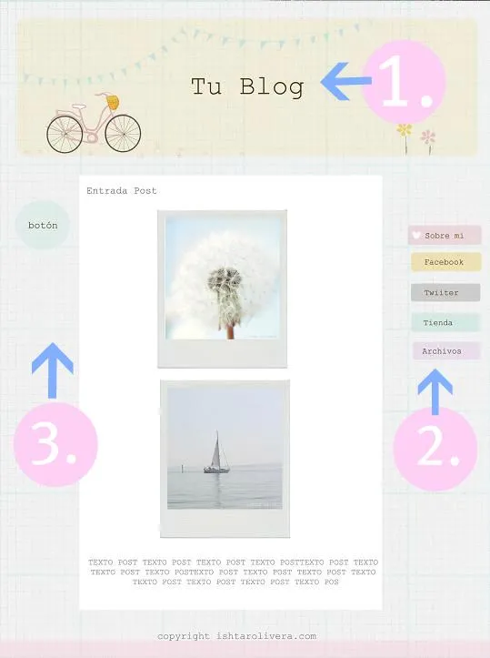 Shop update: blog Templates ♥ Tienda novedades: plantillas para ...