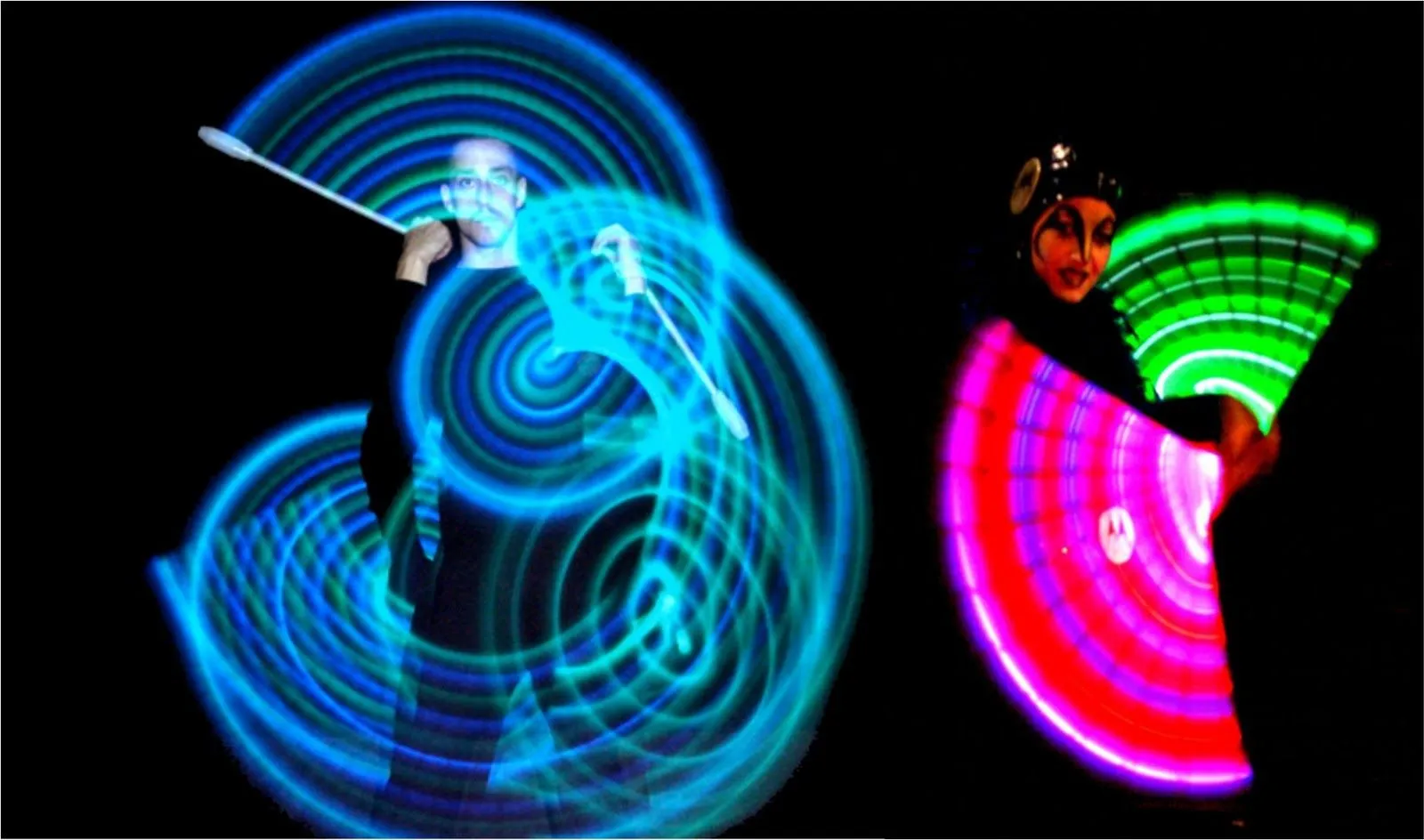 SHOW DE CIRCO: Pirotecnia Coreografica y Espectaculo con Luz Neon