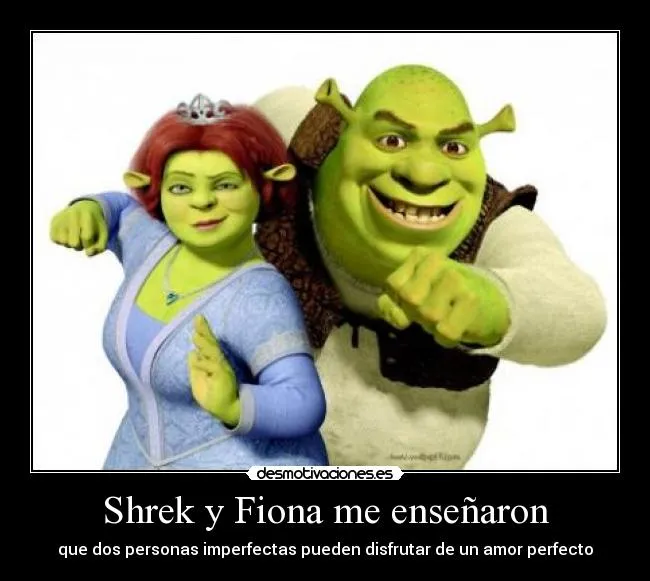 Fiona y shrek amor - Imagui