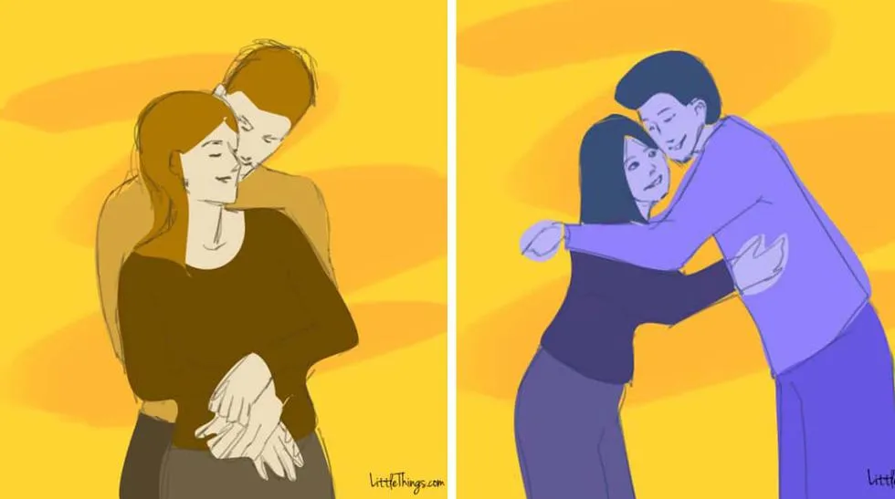 El significado de cada tipo de abrazo en tiernos dibujos | VIU | EL  COMERCIO PERÚ