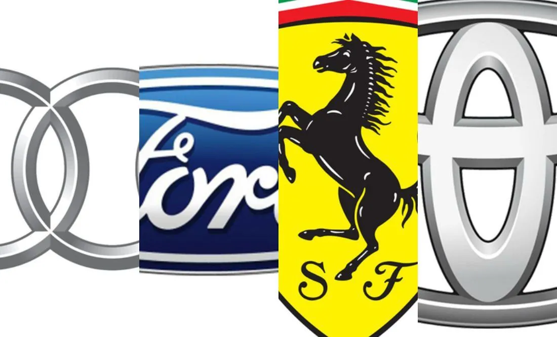 Qué significan los logotipos de estas marcas de autos