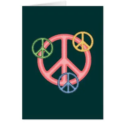 Signo de la paz del Hippie por HappyDoggies