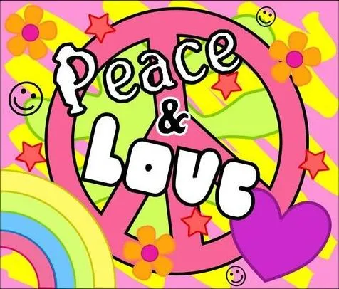 Signo peace and love - Imagui