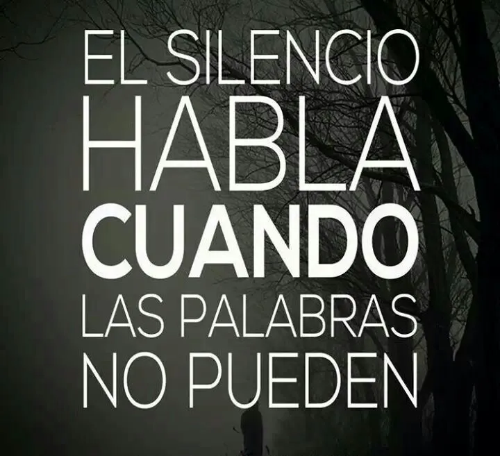 Silencio Frase | Frases De La Vida | Pinterest