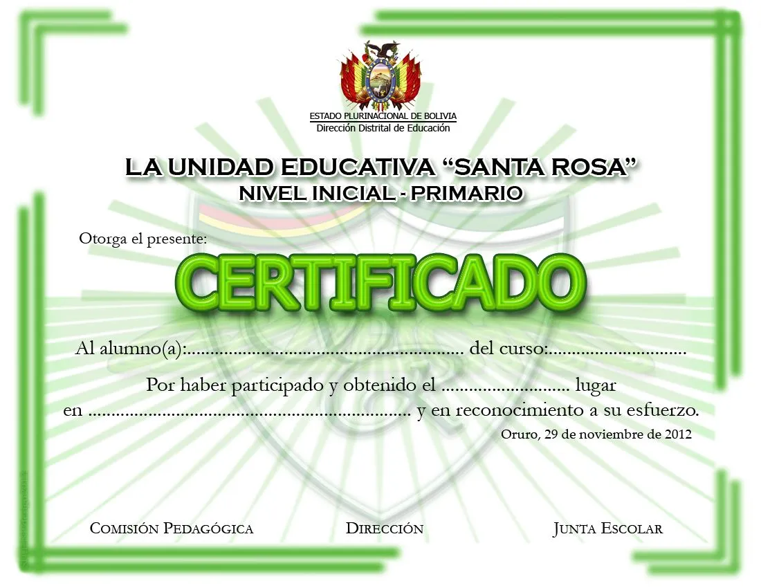 Silent Design: Modelo Certificados UE Santa Rosa