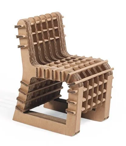 Silla de cartón / para infantiles - BUILD UP - SKITSCH