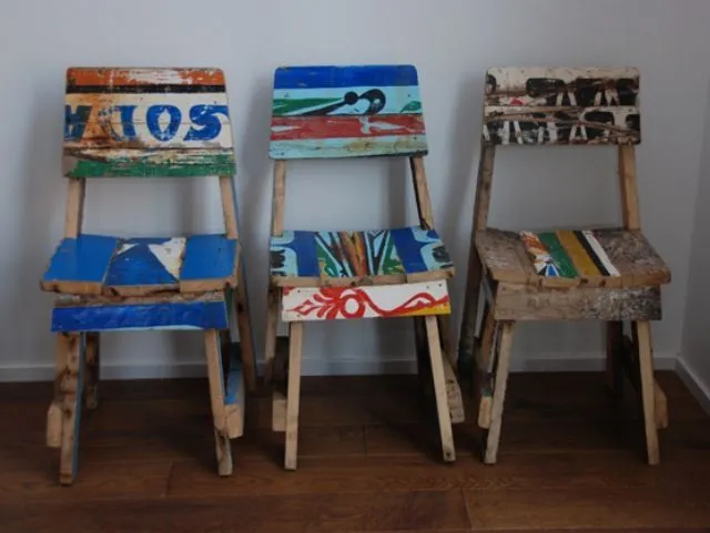 Sillas recicladas | Vitange & Decoración | Pinterest