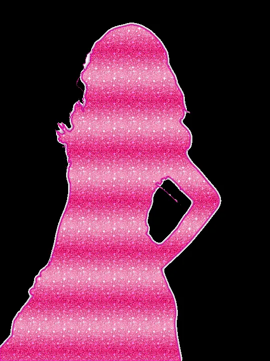 Silueta Glitter Selena Gomez by SweetGirl3 on DeviantArt