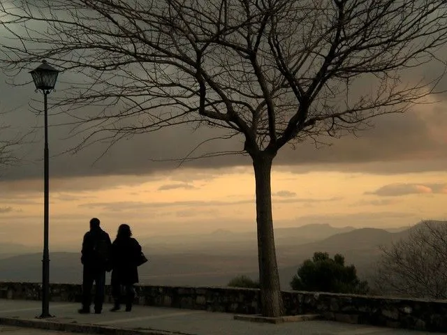  ... la tome hace unos dias busque el contraluz de esta pareja el domingo