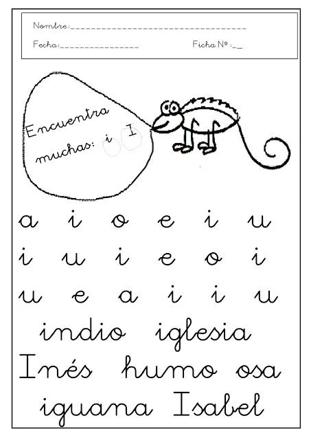 Silvia Peran Maestra de Infantil: VOCAL I