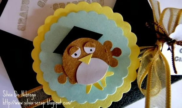 Silvia Scrap: Tarjeta - Bolsita para graduacion