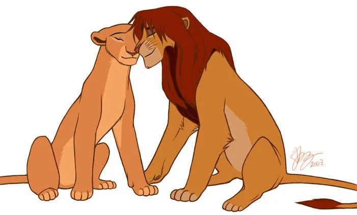 Simba and Nala by pinali on deviantART