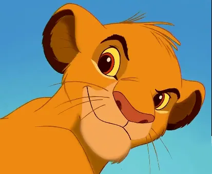 Simba del El Rey Leon - Imagui