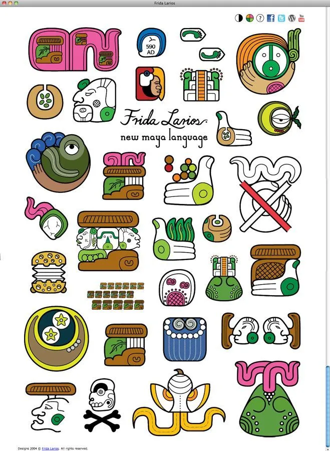 simbolos mayas new | SYMBOLS | Pinterest