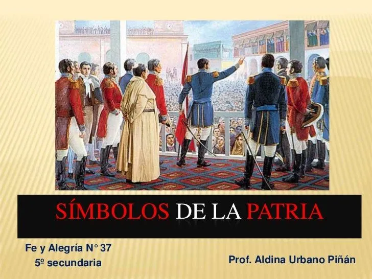 Los simbolos de la patria - Perú