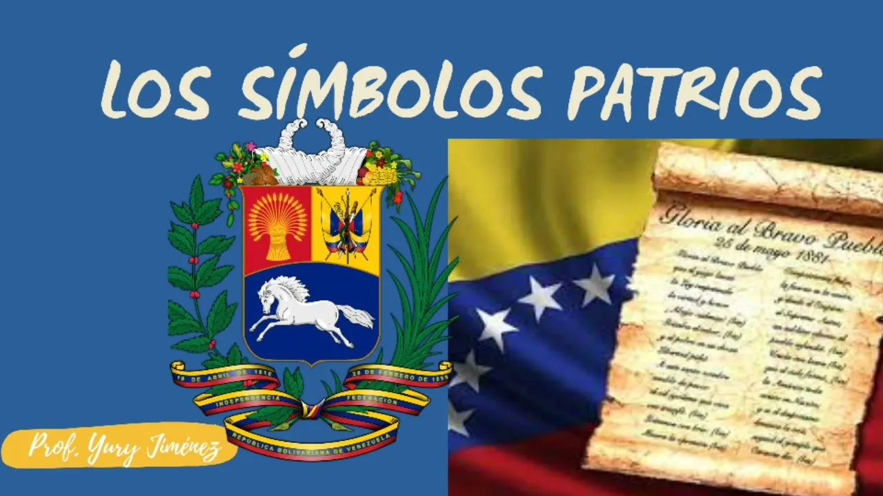 Los Símbolos Patrios De Venezuela - YouTube